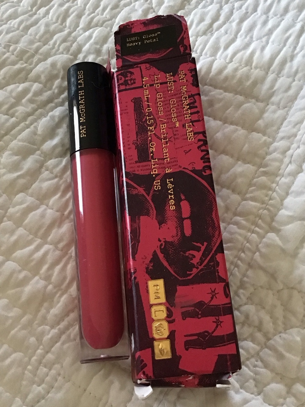 New Pat McGrath Lust: Gloss Heavy Petal Lip Gloss